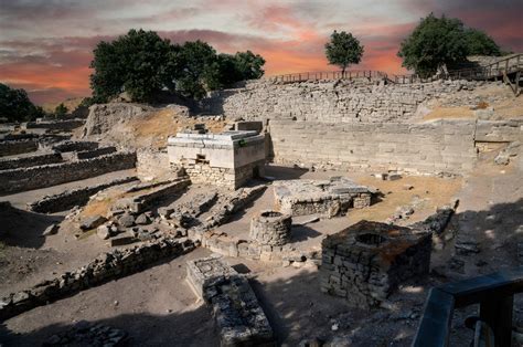 Çanakkale Archaeological Site of Troy .
